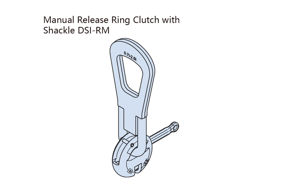 Manual Release Ring Clutch with Shackle DSl-RM