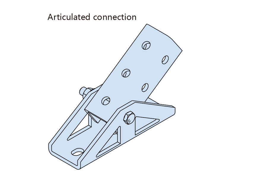 Articulated connection